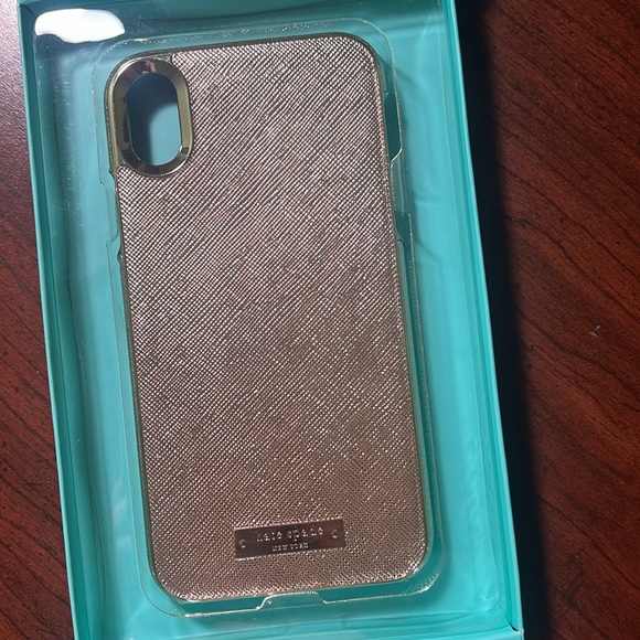 Kate Spade Rose Gold IPhone XR case - Picture 3 of 5